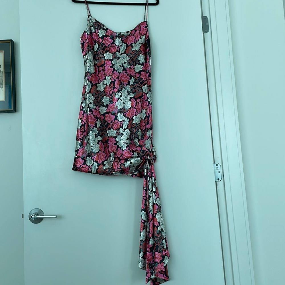 Asymmetric Mini Dress